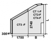 Откосное крыло СТ 1 - F (Блок № 57) левое и правое в Таганроге картинки